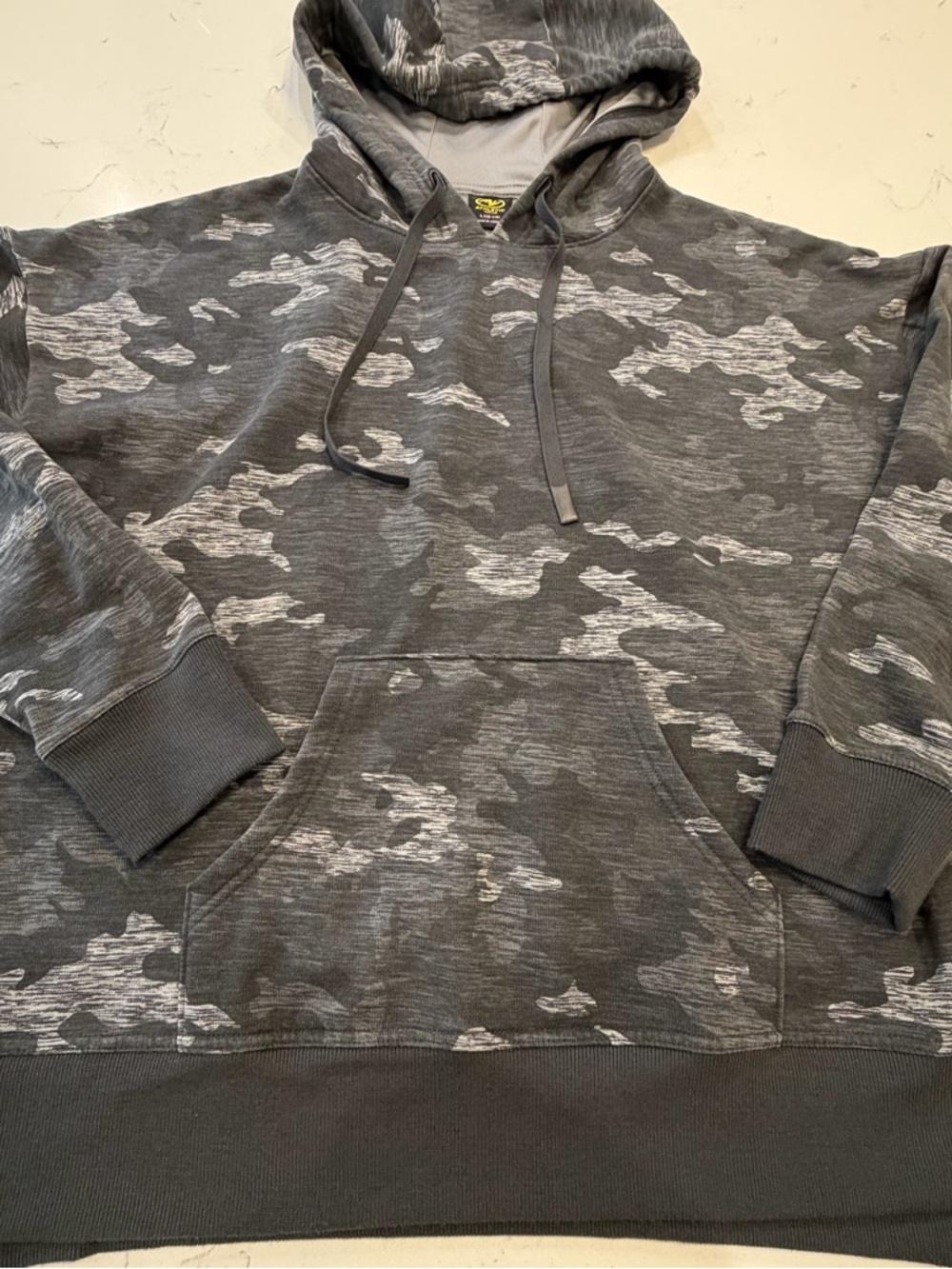 Athletic Works Gray Camouflage Pullover Hoodie 12-14
